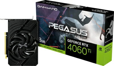 ATI Technologies - 【中古】 GAINWARD RTX 4060 Ti PEGASUS 8GB グラフィックスボード NE6406T019P1-1060E-G VD8504