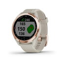 【中古】 ガーミン(GARMIN) ゴルフナビ GPS Approach S42 ライトサンドローズゴールド【日本正規品】 010-02572-22 小