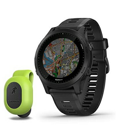 【中古】 GARMIN(ガーミン) ForeAthlete 945 Black ランニングダイナミクスポッドセット【日本正規品】