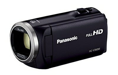 【中古】 パナソニック HDビデオカメラ V360M 16GB 高倍率90倍ズーム ブラック HC-V360M-K 【中古】 パナソニック HDビデオカメラ V360M 16GB 高倍率90倍ズーム ブラック HC-V360M-K