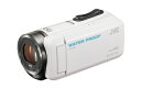 【中古】 JVCケンウッド KENWOOD ビデオカメラ EVERIO 防水 防塵 内蔵メモリー32GB ホワイト GZ-R300-W