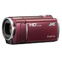 【中古】 JVCケンウッド JVC 32GBフルハイビジョンメモリームービー ルージュレッド GZ-HM670-R