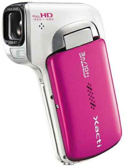 【中古】 SANYO デジタルムービーカメラ Xacti CA100 P ピンク DMX-CA100(P)