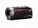 【中古】 JVCKENWOOD JVC ビデオカメラ EVERIO 内蔵メモリー16GB ブラウン GZ-E355-T