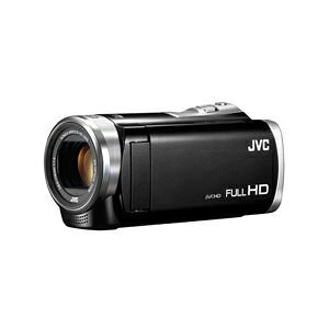 【中古】 JVCKENWOOD JVC ビデオカメラ EVERIO GZ-E325 内蔵メモリー8GB クリアブラック GZ-E325-B