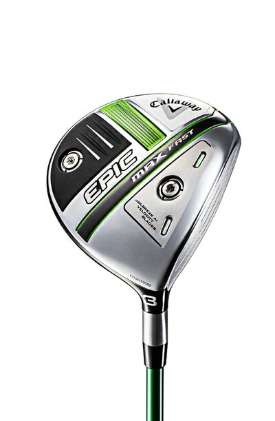 【中古】 キャロウェイ(Callaway) フェアウェイウッド EPIC MAX FAST メンズ 右利き用 番手W#5 ロフト18° フレックスS シャフトSpeeder Evolution for Callaway 202モデル 4D850519N300 シルバー
