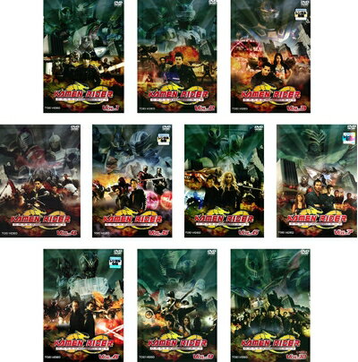 【中古】 KAMEN RIDER DRAGON KNIGHT [レンタル落ち] 全10巻セット [マーケットプレイスDVDセット商品]