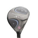 【中古】 キャロウェイ (Callaway) フェアウェイウッド Steelhead XR フェアウェイウッド レディース用 2017年モデル Speeder EVOLUTION for XR レディース 42420743B157 右利き用 ロフト角:21度 番手:FW#7 フレックス:L