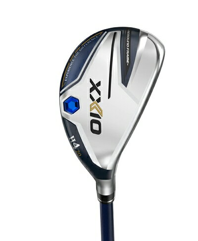 WOSS - 【中古】 DUNLOP(ダンロップ) ユーティリティ XXIO ゼクシオ トゥエルブ ハイブリッド 【カタログ純正シャフト装着モデル】 MP1200 シャフト カーボン メンズ 右 ネイビー ロフト角:18度 番手:H3 フレックス:SR ゴルフクラブ ユーティリティクラブ