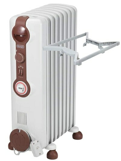 【中古】 DeLonghi (デロンギ) オイルヒーター [ ホワイト+ブラウン / JR0812 ]