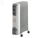【中古】 DeLonghi オイルラジエターヒーター サーマルカットフィン8枚 【3~8畳用】 H770812EFS