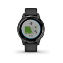 【中古】 GARMIN vivoactive 4S Black/Slate 010-02172-17