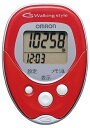 【中古】 オムロン(OMRON) ヘルスカウンタ Walking style HJ-113 レッド