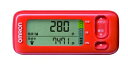 【中古】 オムロン(OMRON) 活動量計 カロリスキャン レッド HJA-400-R