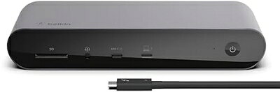 Belkin CONNECT Pro 12-in-1 Thunderbolt 4 Dock ドッキングステーション M1 Pro/Max MacBook Pr…