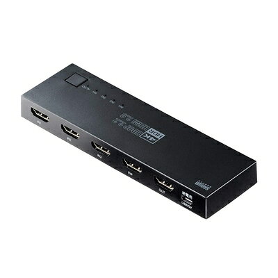 【商品名】サンワダイレクト HDMI切替器 4K 60Hz HDR/HDCP2.2 自動/手動切替 4入力1出力 マグネットシート付 400-SW036（中古品）中古品の特性上、外箱,取り扱い説明書等は基本的には付属いたしません。電話機・FAX機などで子機が複数台ある商品につきましては、子機が付属しない場合もございます。当店の中古品につきましては商品チェックの上、動作に問題がないものを取り扱っております。ご安心いただきました上でご購入ください。保証等の記載がある場合がございますが、中古品となりますためメーカー保証の対象外となります。あらかじめご承知おきください。【ご注文〜発送完了までの流れ】ご注文は24時間365日受け付けております。ご注文後いただきました後に当店から注文確認メールが送信されます。発送までの期間といたしましては、ご決済完了後より2〜5営業日となります。発送完了後に発送通知番号記載のメールが送付されます。【ご注意事項】当店はお客様都合によるご注文・ご決済後のキャンセル・返品はお受けしておりません。ご承知おきのうえご注文をお願いいたします。当店は一部商品を他モール等と併売させていただいております。完売の際はご連絡させていただきます。予めご承知おきのほどお願いいたします。掲載されております画像はイメージとなります。実際の商品とは色味等異なる場合がございますため、予めご承知おきください。