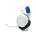 【中古】 JBL QUANTUM 360P WIRELESS ゲーミングヘッドセット 低遅延 2.4GHz ワイヤレス Bluetooth デュアルワイヤレス接続 着脱可能ボイスフォーカスマイク ゲームチャットバランスダイヤル JBLQ360PWLWHTBLU(2)