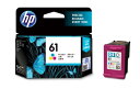 【中古】 HP 61 インクカートリッジ カラー ( カラー3色一体 ) CH562WA