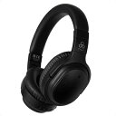 【中古】 final (ファイナル) UX3000 Bluetoothワイヤレスヘッドホン・ノイズキャンセリング、最大35時間の音楽再生、低遅延aptX LL搭載、マルチポイント接続対応 (ブラック)(2)