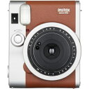 【中古】 富士フイルム(FUJIFILM) インスタントカメラ チェキ instax mini 90 ネオクラシック ブラウン INSTAX MINI 90 BROWN(2)