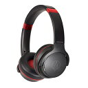 【中古】 オーディオテクニカ ATH-S220BT BRD ヘッドホン bluetooth ワイヤレスヘッドホン【最大60時間再生 急速充電 低遅延モード マル...