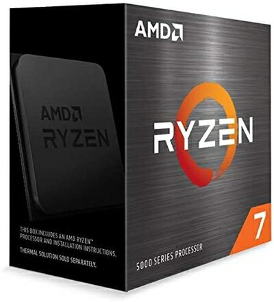 【中古】 AMD Ryzen 7 5700X without cooler 3.4GHz 8コア / 16スレッド 36MB 65W 100-100000926WOF [並行輸入品]