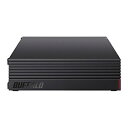【中古】 バッファロー 外付けハードディスク 4TB テレビ録画/PC/PS4/4K対応 バッファロー製nasne対応 静音&コンパクト 日本製 故障予測 みま...