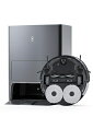 【中古】 【全自動掃除機】ECOVACS(エコバックス)DEEBOT X1 OMNI ロボット掃除機 モップの自動洗浄 5000Pa強力吸引 AIVI 3D障害物回避システム 高精度マッピング機能 3Dマップ 高性能カメラ 音声アシストYIKO Alexa対応 メーカー