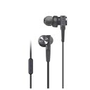 【中古】 ソニー イヤホン 重低音モデル MDR-XB55AP : カナル型 リモコン・マイク付き ブラック MDR-XB55AP B