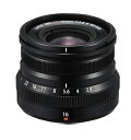 【中古】 富士フイルム(FUJIFILM) X 交換レンズ フジノン 単焦点 広角 コンパクト 16mm F2.8 防塵防滴耐低温 絞りリング ブラック F X...