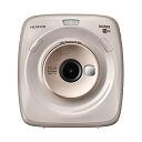 【中古】 富士フイルム(FUJIFILM) ハイブリッドインスタントカメラ instax SQUARE SQ20 ベージュ119mmX127mmX50mm(突起...