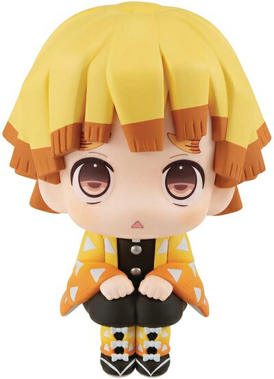 【中古】 るかっぷ 鬼滅の刃 我妻善逸 約110mm PVC製 塗装済み完成品フィギュア