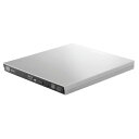 【中古】 ロジテック ポータブルブルーレイドライブ USB3.1(Gen1) / USB3.0 mac 薄型 シルバー LBD-PVB6UCMSV
