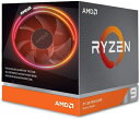 【中古】 AMD Ryzen 9 3900X with Wraith Prism cooler 3.8GHz 12コア / 24スレッド 70MB 105W 1...