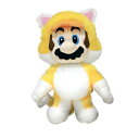 【中古】 スーパーマリオ パワーアップ マスコット ボールチェーンぬいぐるみ ネコマリオ Nintendo TOKYO限定