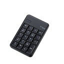 【中古】 エレコム テンキー Bluetooth メンブレン 高耐久 ブラック TK-TBM016BK