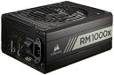 【中古】 Corsair RM1000x 80PLUS GOLD認証取得 1000W静音電源ユニット PS596 CP-9020094-JP