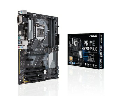 【中古】 ASUSTek Intel H370 搭載 マザーボード LGA1151対応 H370M-PLUS 【mATX】