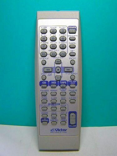 【中古】 ビクター オーディオリモコン RM-SRCZ1MD