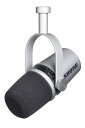 【中古】 SHURE シュア MV7 ポッドキャストマイクロホン MV7-S-J ダイナミックマイク カーディオイド 単一指向性 USB XLR 有線 ノイズ除...
