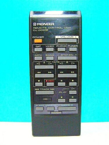 【中古】 パイオニア オーディオリモコン CU-DC012