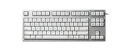 【中古】 R2TLSA-US3M-WH(シルバー/白) REALFORCE TKL for Mac 英語86配