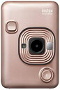 【中古】 富士フイルム(FUJIFILM) チェキ インスタントカメラ/スマホプリンター instax mini LiPlay ブラッシュゴールド INS MI...