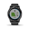 【中古】 GARMIN vivoactive 4 Black/Slate 010-02174-17