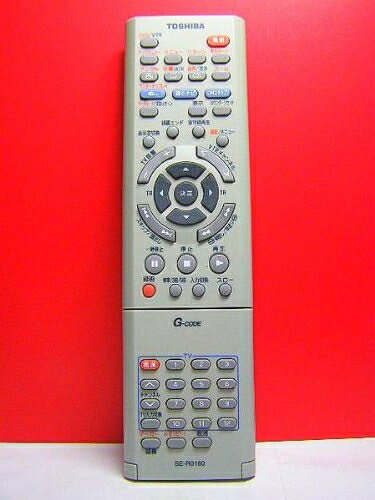 【中古】 東芝 ビデオ・DVDリモコン SE-R0160 bearhomes-10320910 ベアホームズ パッケージ画像