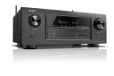 【中古】 Denon AVレシーバー 7.2ch Dolby Atmos/DTS:X/HEOS機能搭載 ミドルクラス ブラック AVR-X2400H-K