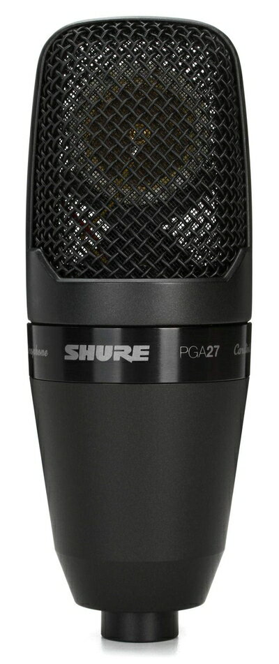 【商品名】SHURE スタジオ ボーカル用マイクロホン 付属ケーブルなし PGA27LC 【国内正規品】（中古品）中古品の特性上、外箱,取り扱い説明書等は基本的には付属いたしません。商品として問題があるものではございません、使用可能品となります。また、商品名に【付属、○○付き、特典】等の記載があっても中古品の場合は基本的にこれらは付属致しません。当店の中古品につきましては商品チェックの上、動作に問題がないものを取り扱っております。ご安心いただきました上でご購入ください。保証等の記載がある場合がございますが、中古品となりますためメーカー保証の対象外となります。あらかじめご承知おきください。【ご注文〜発送完了までの流れ】ご注文は24時間365日受け付けております。ご注文後いただきました後に当店から注文確認メールが送信されます。発送までの期間といたしましては、ご決済完了後より2〜5営業日となります。発送完了後に発送通知番号記載のメールが送付されます。【ご注意事項】当店はお客様都合によるご注文・ご決済後のキャンセル・返品はお受けしておりません。ご承知おきのうえご注文をお願いいたします。当店は一部商品を他モール等と併売させていただいております。完売の際はご連絡させていただきます。予めご承知おきのほどお願いいたします。掲載されております画像はイメージとなります。実際の商品とは色味等異なる場合がございますため、予めご承知おきください。