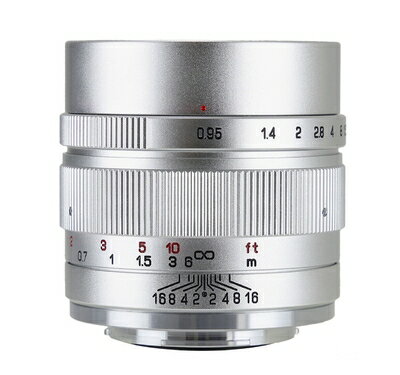 【中古】 中一光学(ZHONG YI OPITCS) 単焦点レンズ SPEEDMASTER 35mm F0.95 II (富士フイルムXマウント)(シルバー)