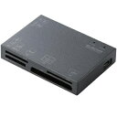 【中古】 【2010年モデル】ELECOM カードリーダライタ USB2.0対応 USBブースター対応メモリカードリーダ SD+MS+CF+XD対応 ブラック ...
