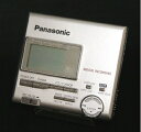 【中古】 Panasonic パナソニック SJ-MR100-S シルバー ポータブルMDレコーダー MDLP非対応 (MD録音再生兼用機/録再/MDウォークマ...